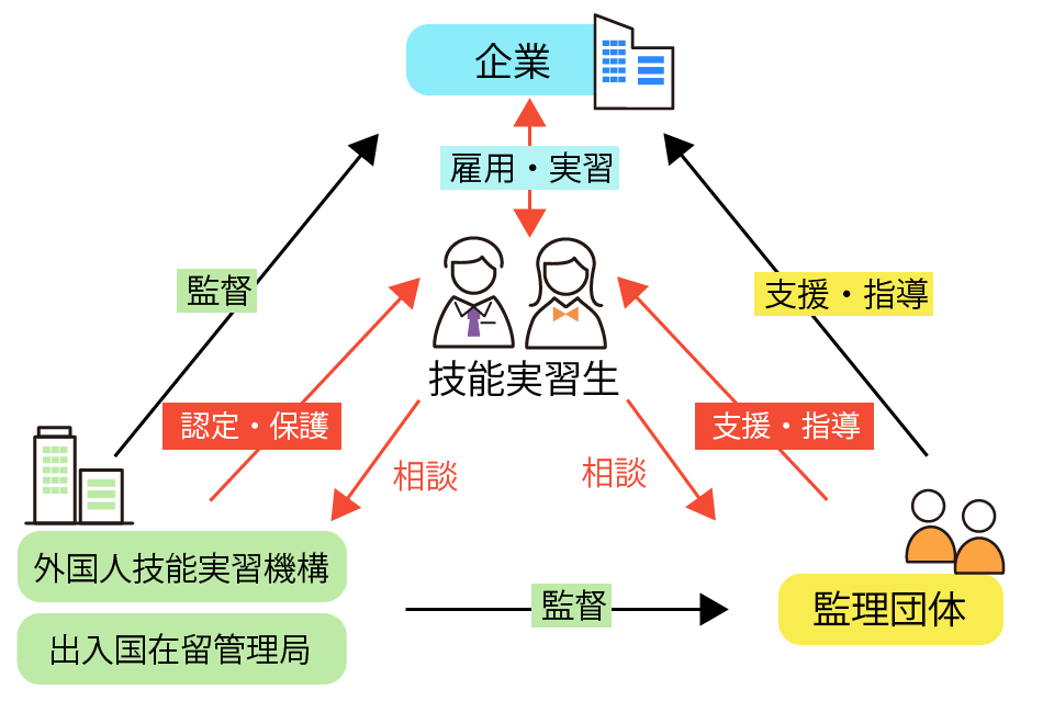 技能実習制度について